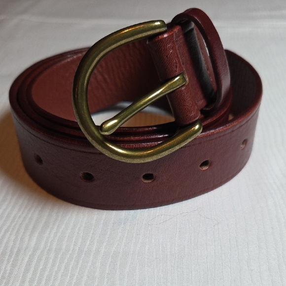 Madewell Accessories - Madewell Woman's Brown Leather Belts,sz M.( New No Tag)Genuine Italian Leather.